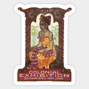 Semarang Colonial Exhibition Sticker